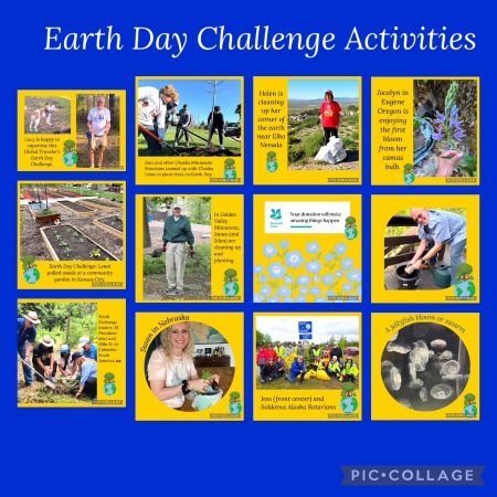 Earth Day challenge activities
