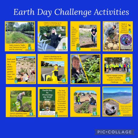 Earth Day Challenge activities